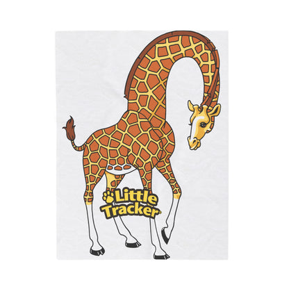 Little Tracker® Giraffe-Velveteen Plush Blanket