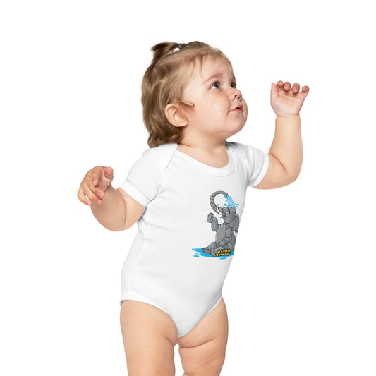 Little Tracker® Elephant Cotton Baby Bodysuit