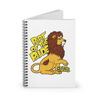 Little Tracker® Lion Spiral Notebook/Safari Series